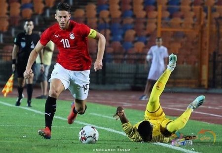 صورة رمضان صبحي في منتخب مصر