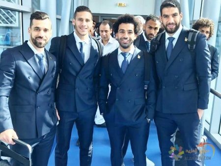 عبدالله السعيد مع إكرامي، رمضان صبحي، ومحمد صلاح