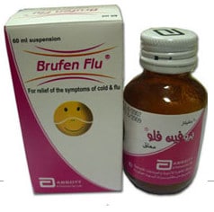 صورة,علاج,عبوة ,دواء , بروفين فلو , شراب , Brufen Flu