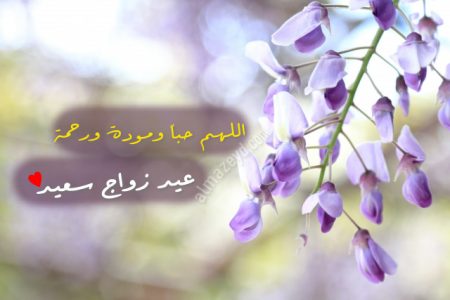 بوستات تهنئة بعيد الزواج