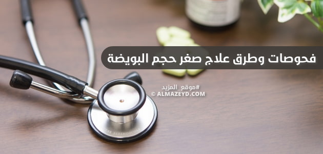 فحوصات وطرق علاج صغر حجم البويضة