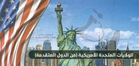 الولايات المتحدة الأمريكية (من الدول المتقدمة) – الدراسات الاجتماعية – الصف الثالث الإعدادي – الترم الثاني