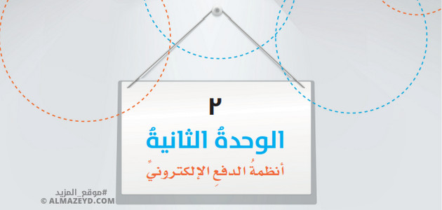 إجابات & حل أسئلة الوحدة 2 «أنظمة الدفع الإلكتروني» ثقافة مالية 10 «أردني» الفصل الأول