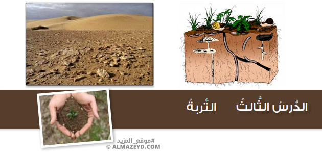 تلخيص وحل أسئلة درس: التربة – جغرافيا 9 أساسي «أردني» الفصل الأول