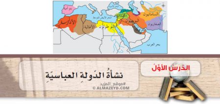 تلخيص وحل أسئلة درس: نشأة الدولة العباسية – تاريخ 8 أساسي «أردني» الفصل الأول