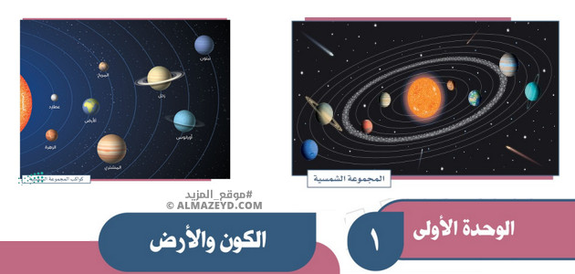 مراجعة الوحدة 1 «الكون والأرض» دراسات اجتماعية – للصف الأول المتوسط «السعودي» الفصل الأول