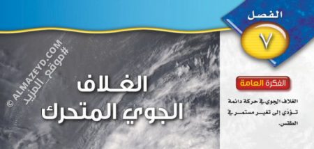 مراجعة وحل أسئلة فصل: الغلاف الجوي المتحرك – علوم أول متوسط «سعودي» الفصل الثاني