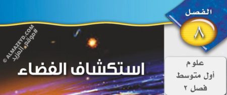 مراجعة وحل أسئلة فصل: استكشاف الفضاء – علوم أول متوسط «سعودي» الفصل الثاني