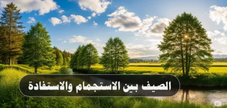 خطبة: الصيف بين الاستجمام والاستفادة - مكتوبة