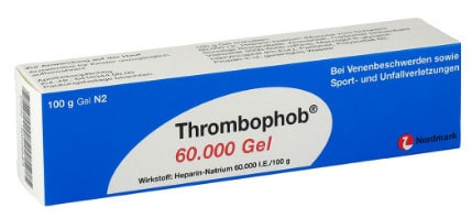 صورة , عبوة , دواء , جيل , ثرومبوفوب 60000 , Thrombophob