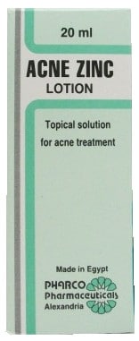 أكنى زنك لوسيون – Acne Zinc Lotion | محلول موضعي لعلاج حب الشباب