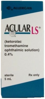 أكيولار إل إس – Acular LS | قطرة لتخفيف ألم العين