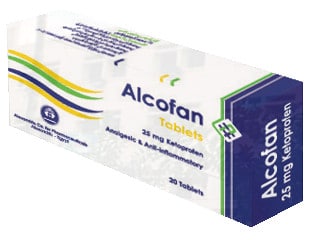 الكوفان أقراص – Alcofan Tablets | للألم والالتهاب الخفيف في الأمراض الروماتيزمية