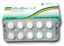 صورة , عبوة , دواء , علاج , الليربان إس آر , AllerBan S.R