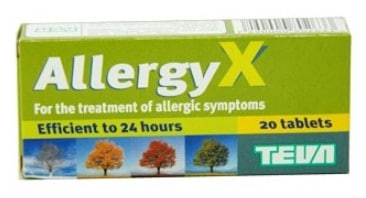 صورة,عبوة, أليرجي X, Allergy X