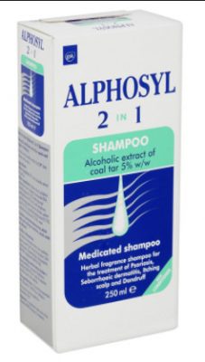 صورة, عبوة, ألفوسيل, Alphosyl , Shampoo