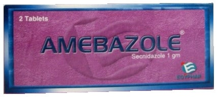 صورة, عبوة, أميبازول, Amebazole