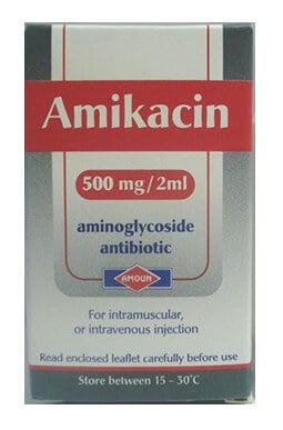 صورة , عبوة , أميكاسين , دواء , Amikacin