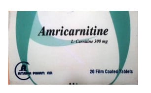 صورة , عبوة , دواء , أقراص , علاج نقص الكارنيتين , أمريكارنيتين , Amricarnitine