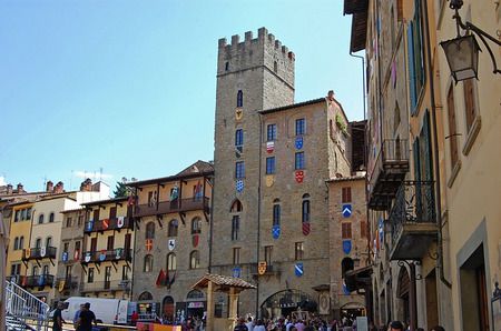 Arezzo ، مدينة أريتسو ، إيطاليا ، صورة