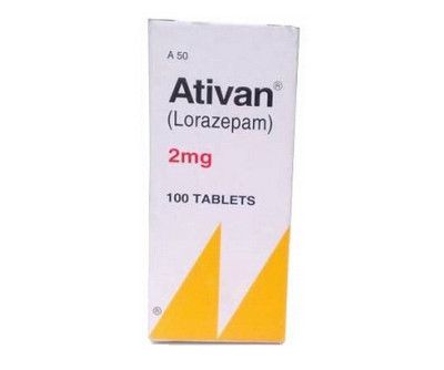 صورة , عبوة , دواء , مهدئ , أتيفان , Ativan