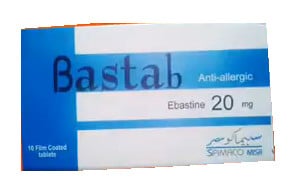 بستاب – Bastab | لعلاج الأرتيكاريا والتهاب الأنف التحسسي