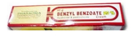 صورة , عبوة , دواء , كريم , لعلاج القمل والجرب , بنزيل بنزوات , Benzyl Benzoate