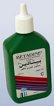 صورة , عبوة , دواء , بيتادين دش مهبلي , Betadine