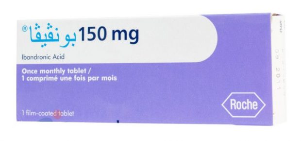 صورة, عبوة , حبوب بونفيفا, أقراص ١٥٠ ملغ, Bonviva, tablets, 150 mg