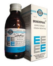 عبوة , برونكوفين , شراب , صورة , Bronchophane