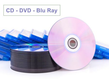 CD DVD Blu Ray