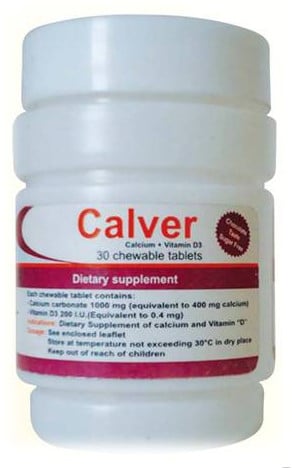 كالفر – Calver | مكمل غذائي لعلاج حالات نقص الكالسيوم وفيتامين د