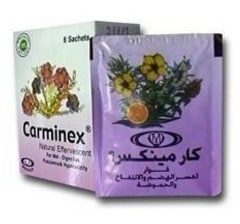 صورة, عبوة,أكياس, فوار, كارمينكس, Carminex