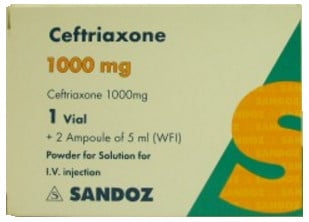 صورة, عبوة, سفترياكسون, Ceftriaxone