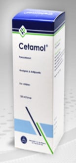 سيتامول – Cetamol | شراب للأطفال للحمى، لتخفيف الألم