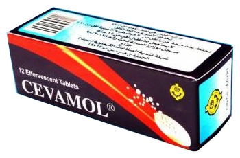 صورة , عبوة , دواء , أقراص فوارة , سيفامول , Cevamol