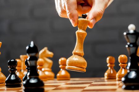 صورة , يد , لعبة الشطرنج