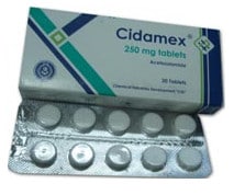 صورة , عبوة , دواء , أقراص , سيدامكس , Cidamex