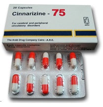 صورة , عبوة , دواء , كبسولات , سيناريزين 75 , Cinnarizine
