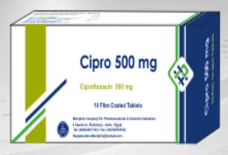 صورة,عبوة, أقراص, Cipro , Tablets