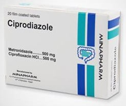 صورة , عبوة , دواء , أقراص , سيبروديازول , Ciprodiazole