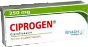 صورة, عبوة, سيبروجن, أقراص, Ciprogen