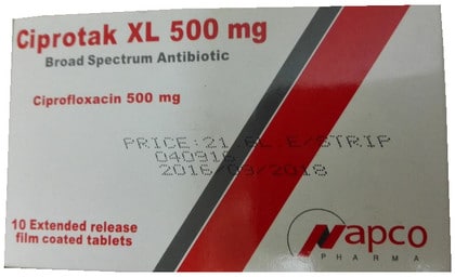 سيبروتاك – Ciprotak XL | مضاد حيوي للإلتهابات البكتيرية