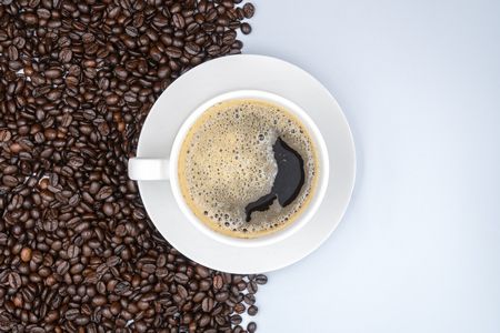 صورة , القهوة , كوب القهوة , القيمة الغذائية , الكافيين