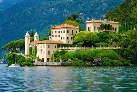 Como ، مدينة كومو ، صورة ، قصر ، إيطاليا ، بحيرة كومو