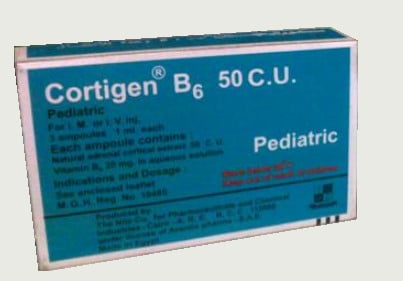 صورة,دواء,علاج, عبوة, كورتيجين ب٦ , Cortigen B6