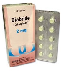 صورة, دواء, علاج, عبوة, ديابريد , Diabride