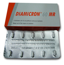 صورة , عبوة , دواء , أقراص , دياميكرون 60 إم آر , Diamicron 60 MR