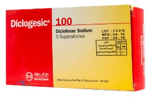 صورة, عبوة, ديكلوجيسيك, Diclogesic