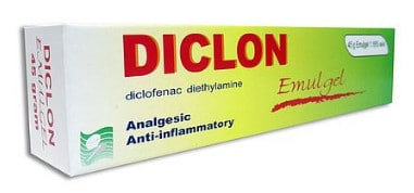 صورة,عبوة ,دايكلون, إيملجل, Diclon, Emulgel